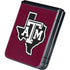 Texas A&M University Black Logo Galaxy Z Flip5 5G Skin